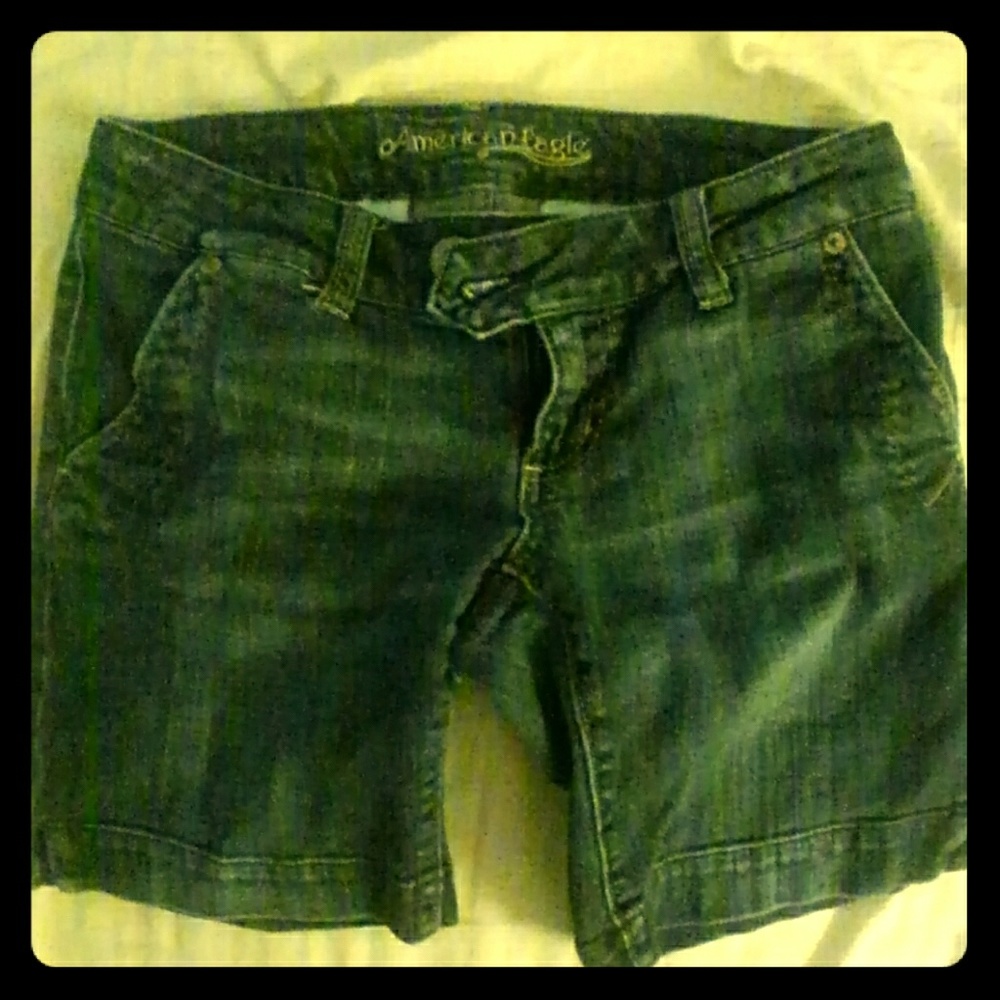 American eagle jean shorts